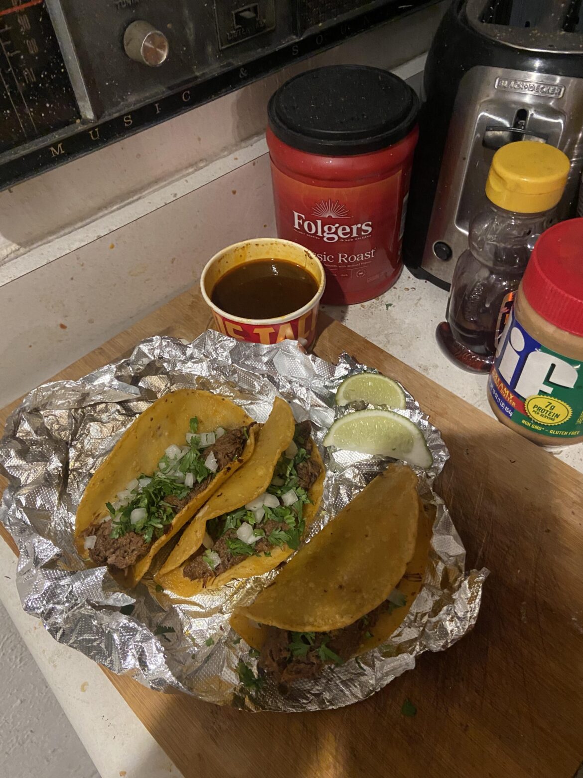 My first time having birria tacos Chilangos, Dallas, Tx