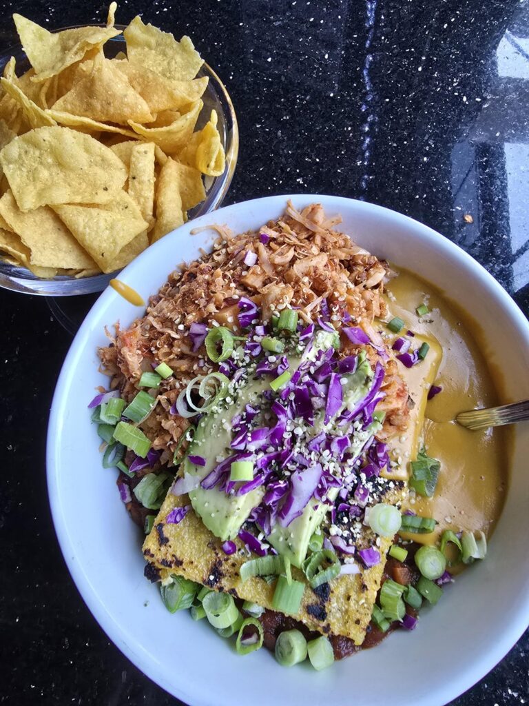 Conference in Portland, had no access to a kitchen and ate out all week... within 1500 per day!