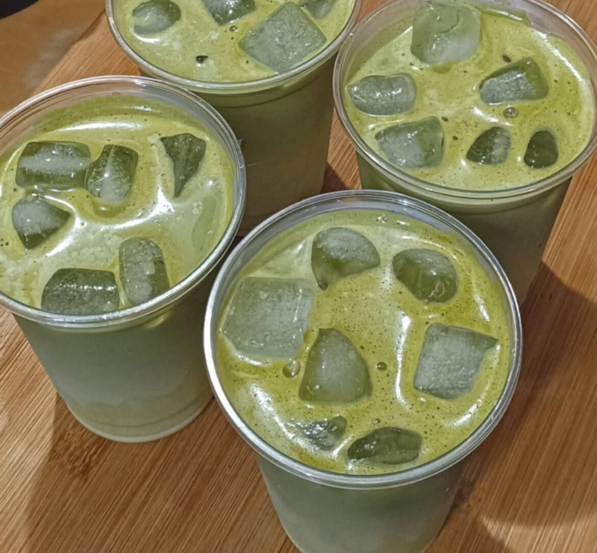 When the matcha squad pulls up looking like they meditate, journal, and ghost you with inner peace. 🍵🧘‍♀️💚