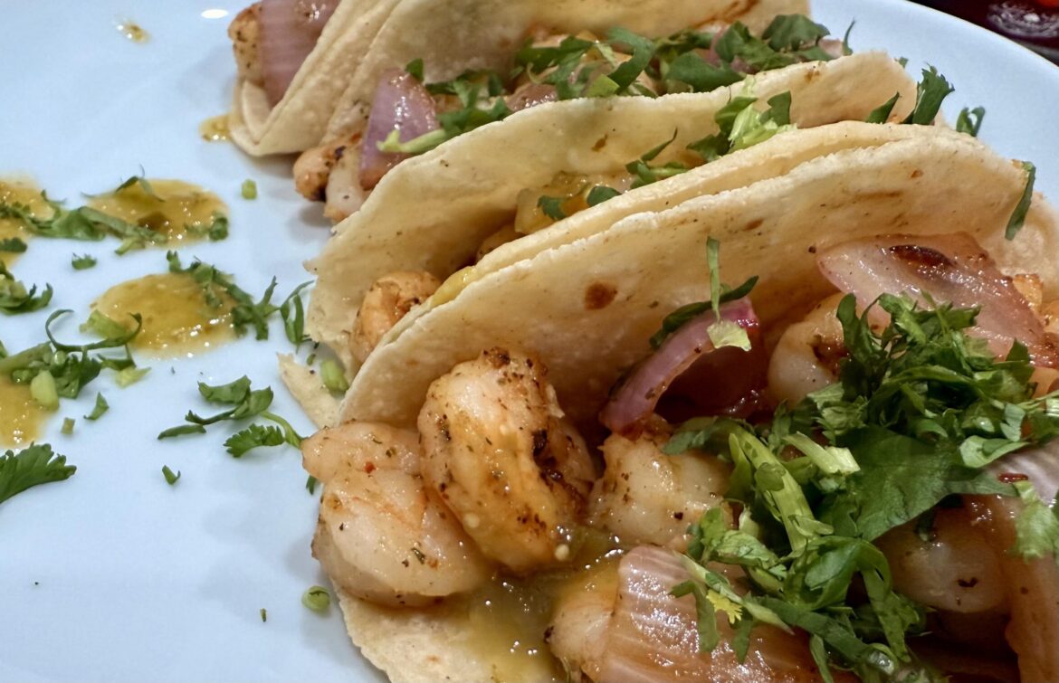 Wake me up tomorrow. Shrimp tacos on deck.