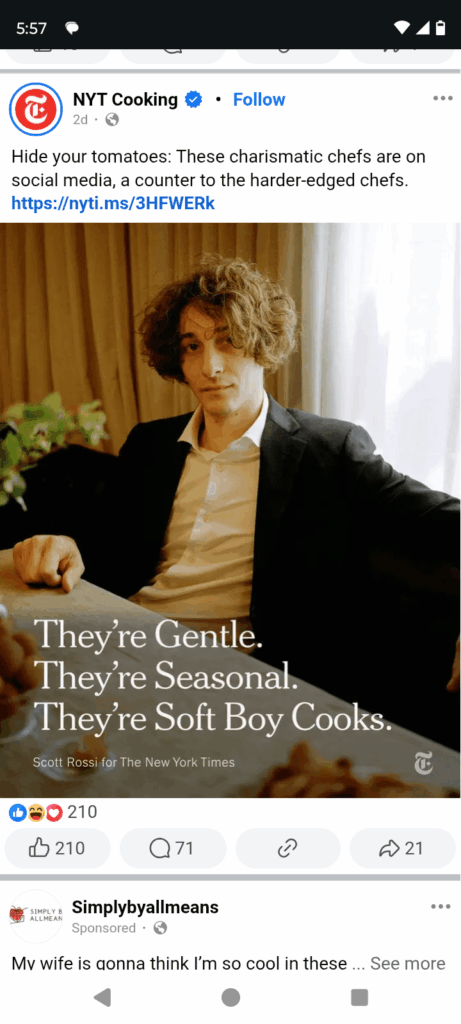 This has me rolling.