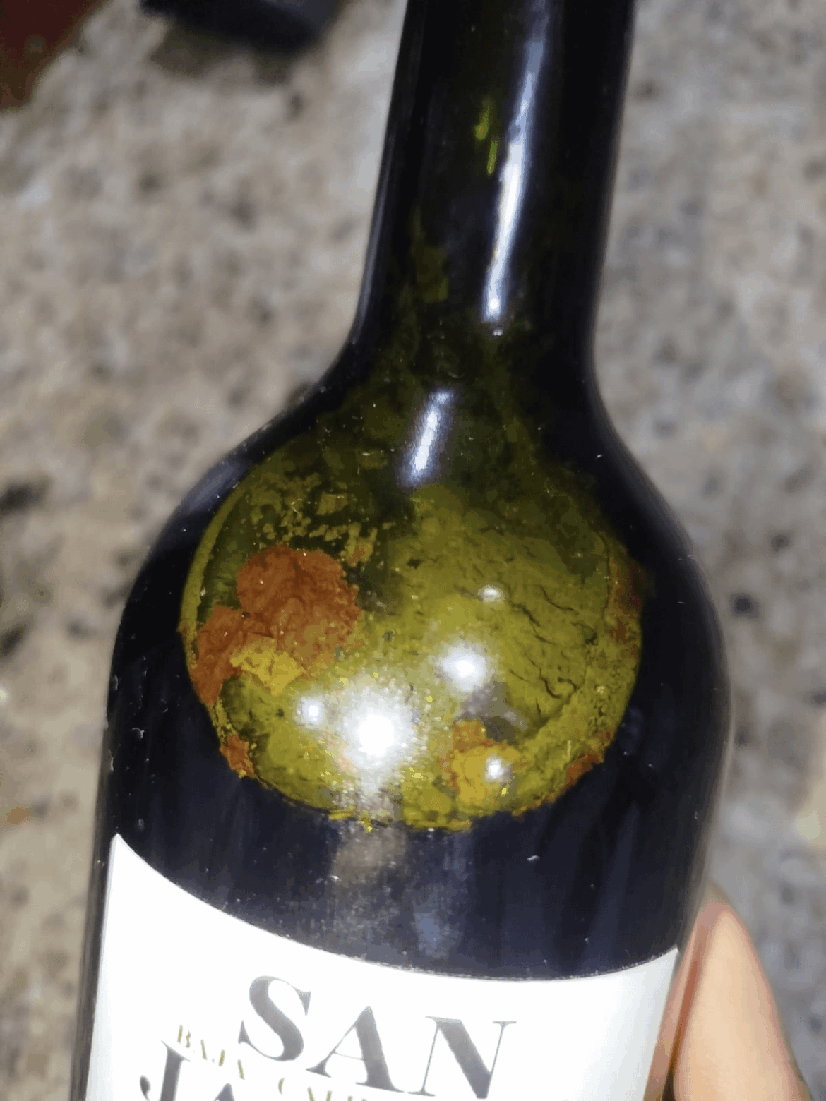 A surprise inside the bottle