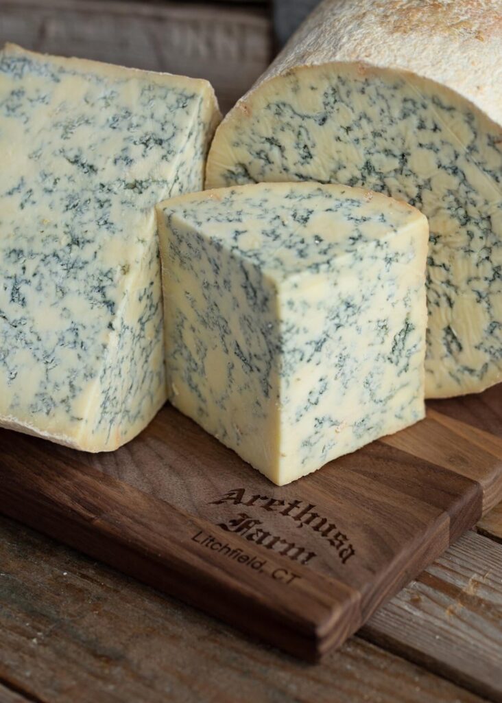 Day 1744 of posting images of cheese until I run out of cheese types: Arethusa Blue