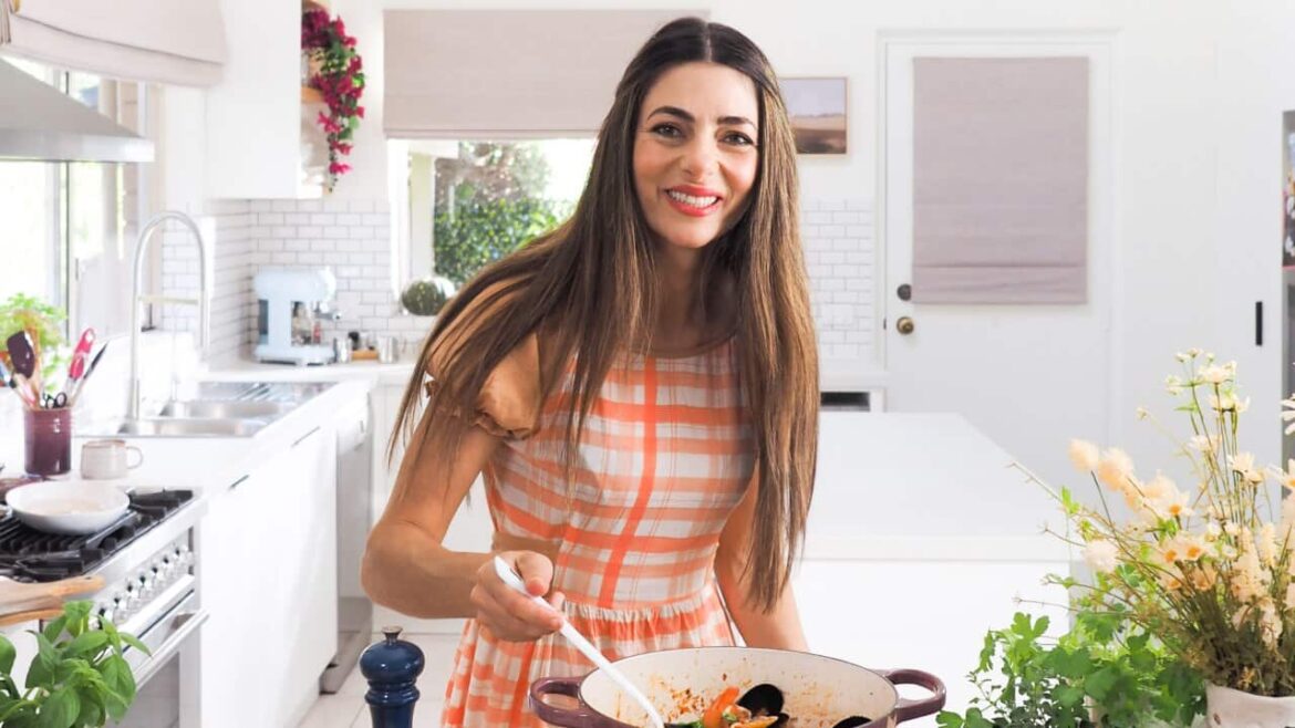 "Cook like an Italian" presenter Silvia Colloca.