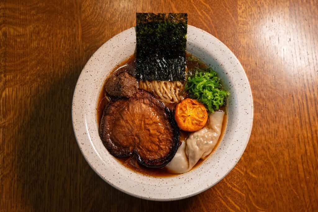 Smoked Lion’s mane shoyu