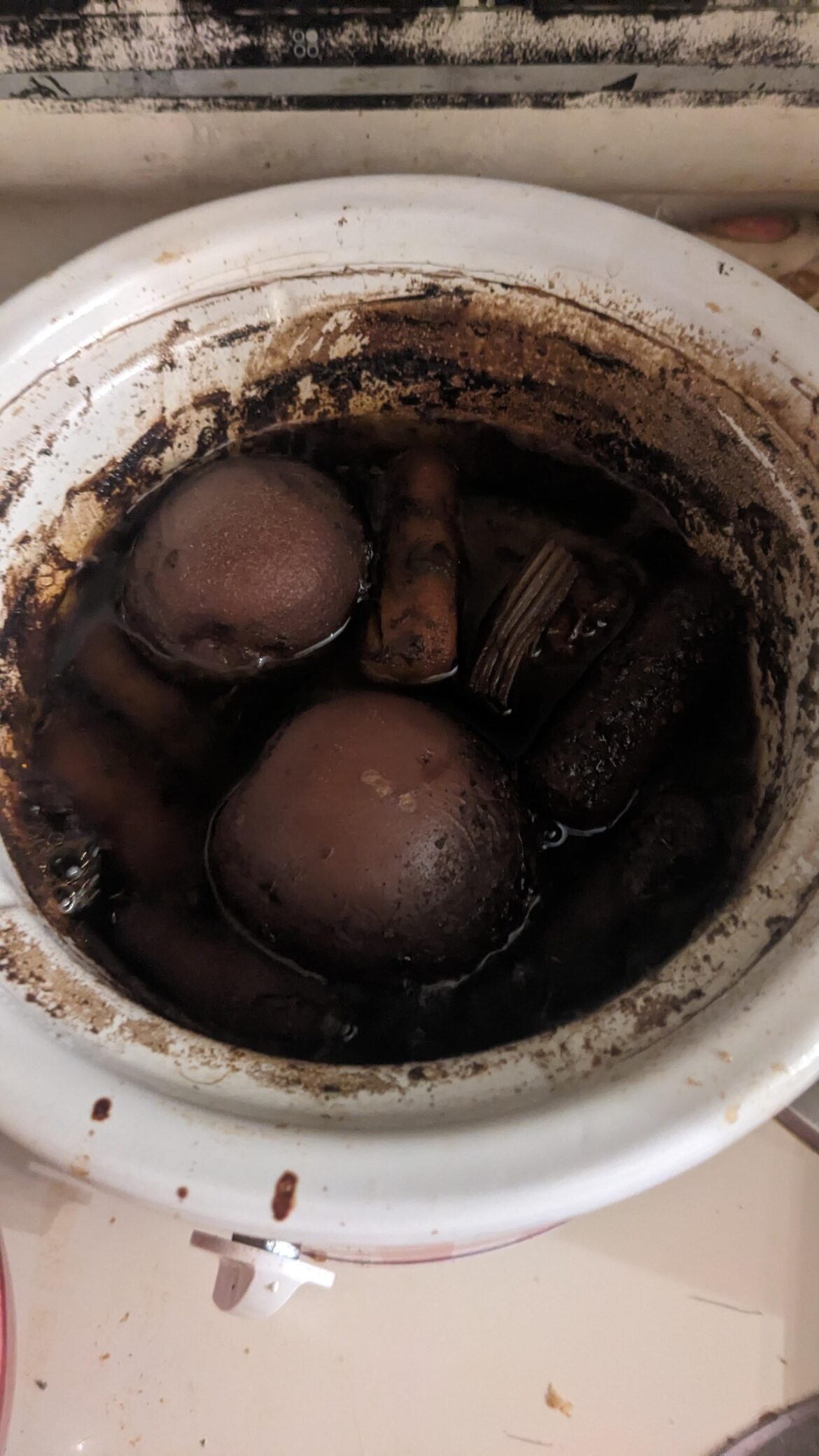 Buddy "made" a pot "roast"