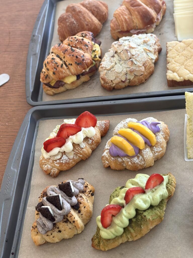 First batch of croissants, imperfect lamination but learned a lot