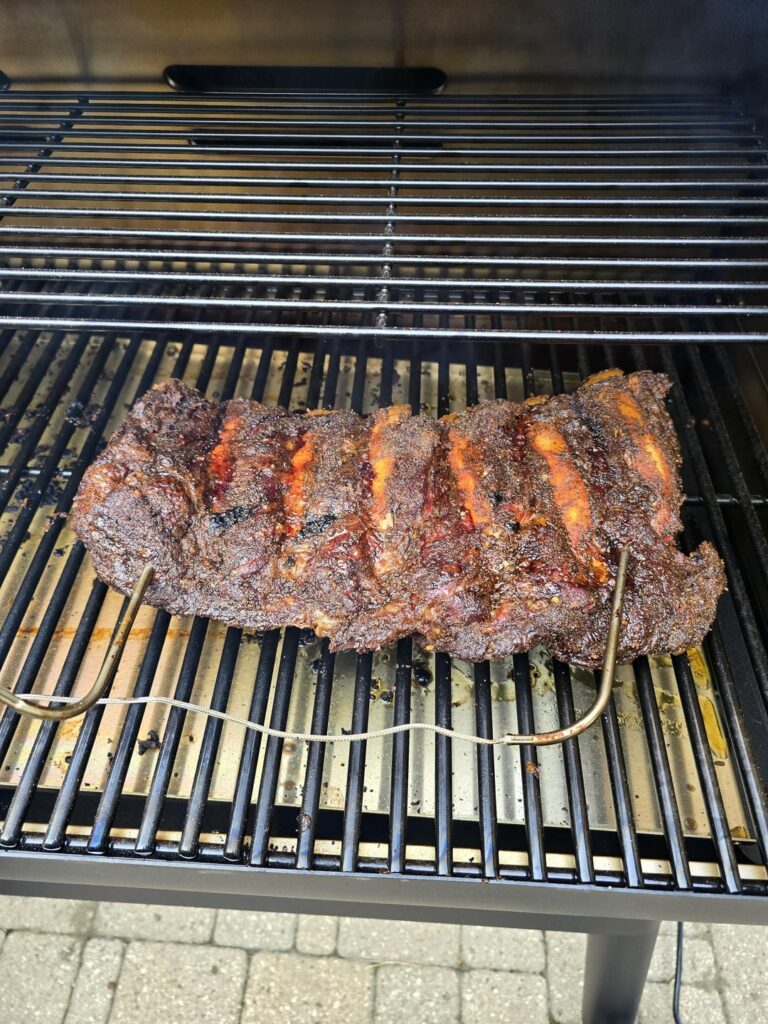 Beef back ribs on the Members Mark 36in