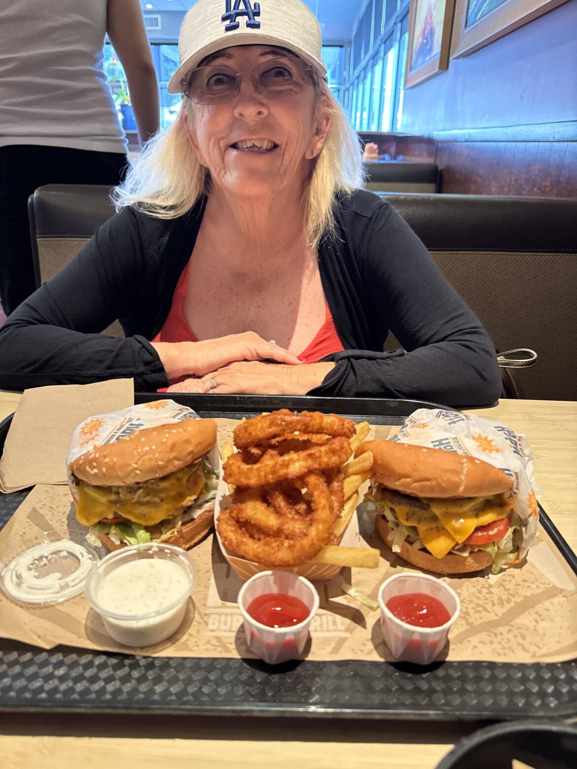 Date night at Habit Burger