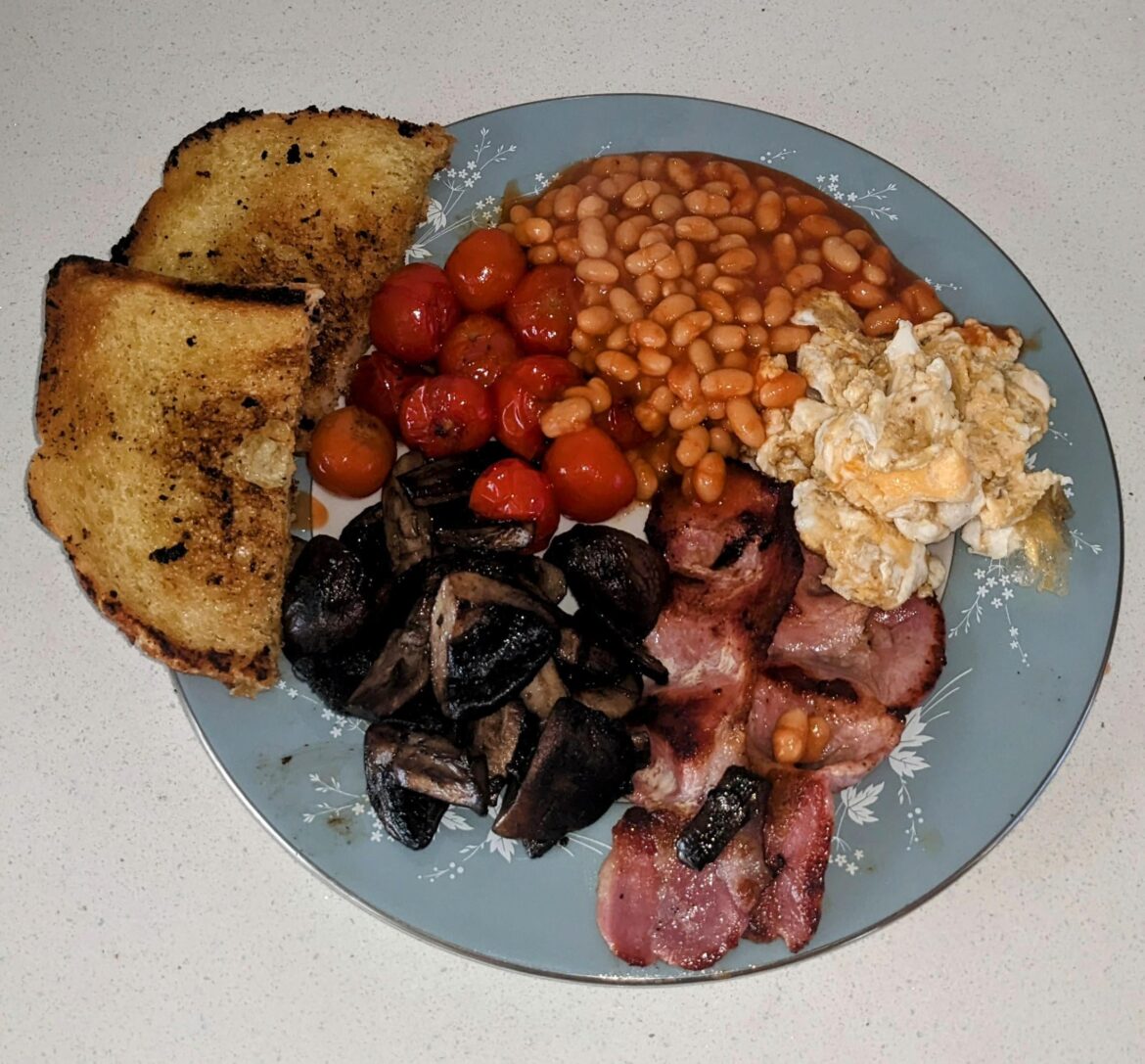 Fryup for my mum