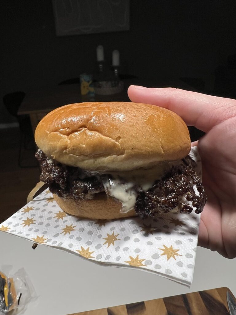 After many iterations I have finally arrived at my perfect version of a smash burger.