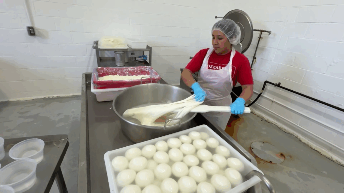 A taste of Italy with mozzarella made in Peabody A taste of Italy with mozzarella made in Peabody