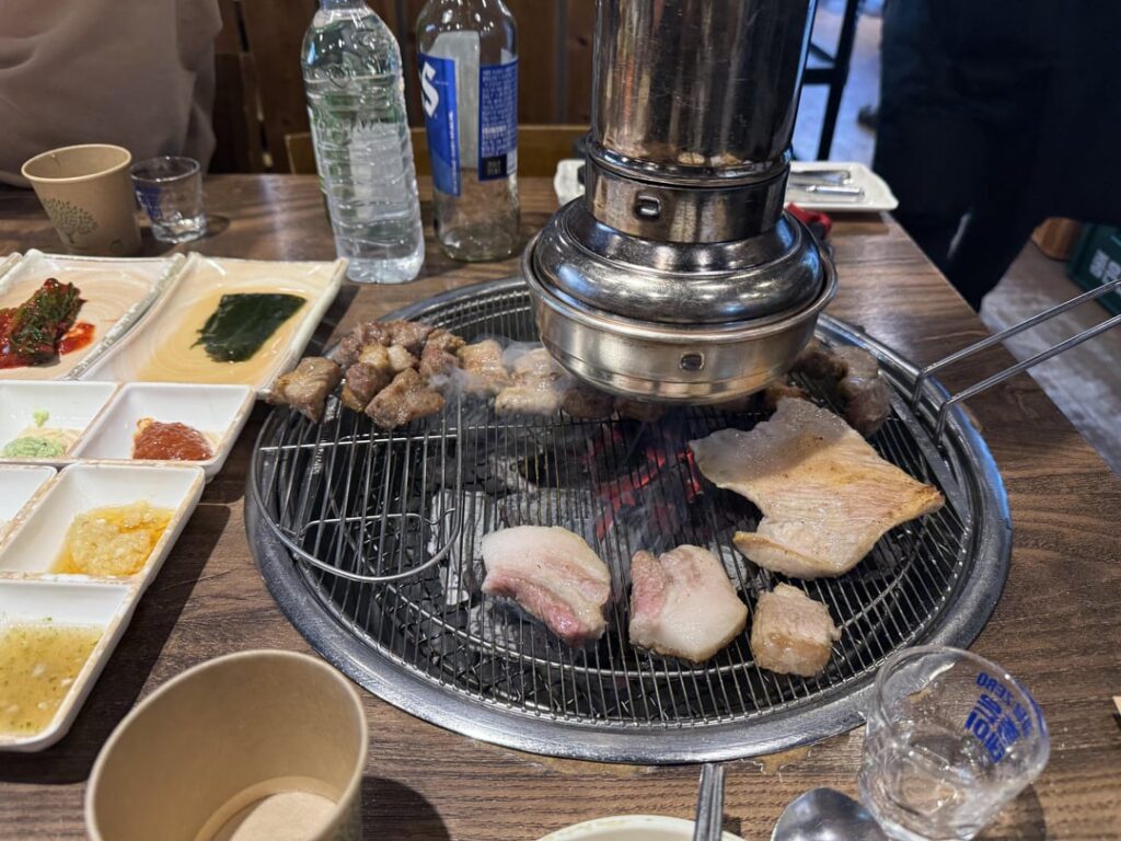 These are the Korean-style BBQs I recently at