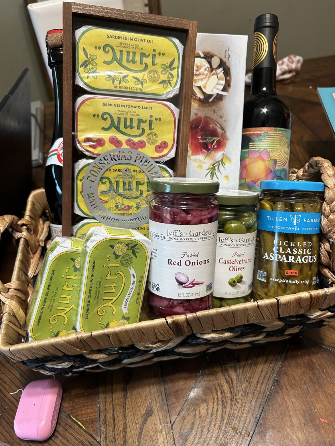 I made this thank you gift basket (opinions)