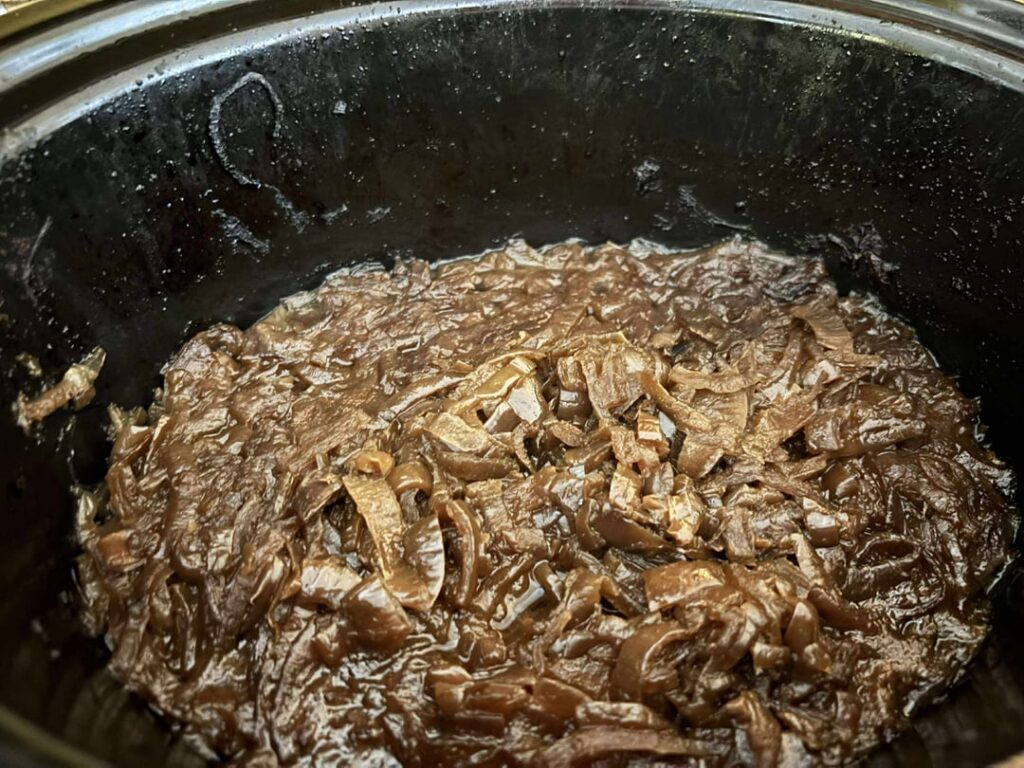 Update to my 10lbs of onions in the crockpot