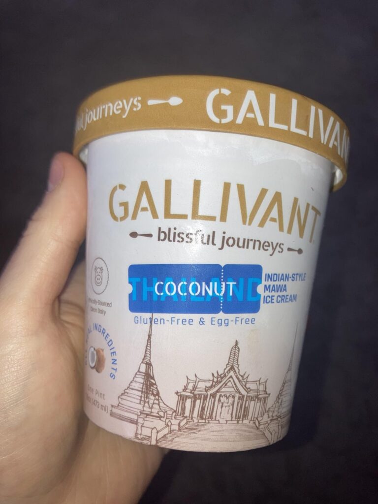 Indian Style Coconut Ice Cream: 330 Calories Indian Style Coconut Ice Cream: 330 Calories