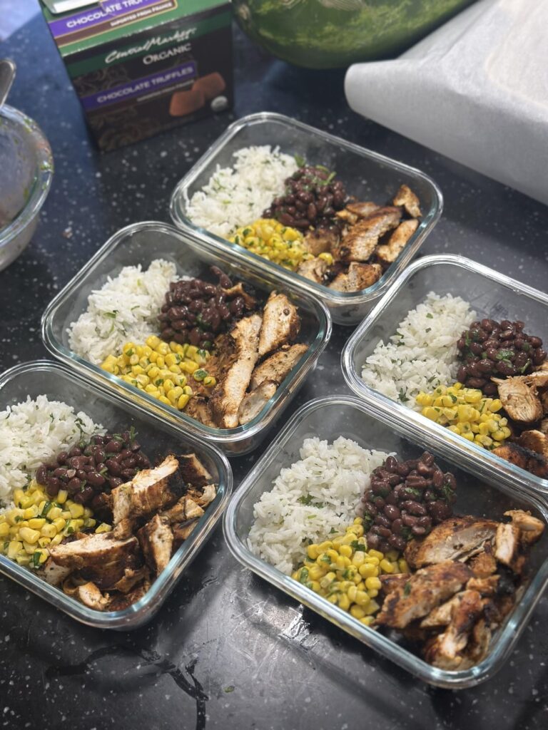 Lunch for the week (M-F)