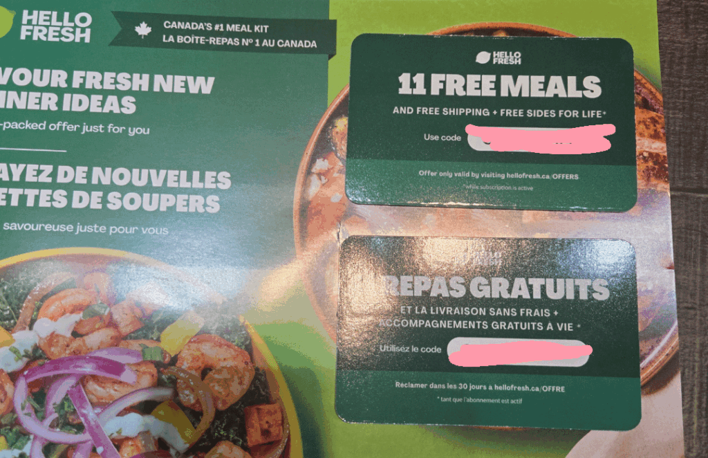 11 Free Meals Code