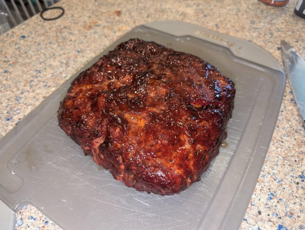 Smoked meatloaf? YES!