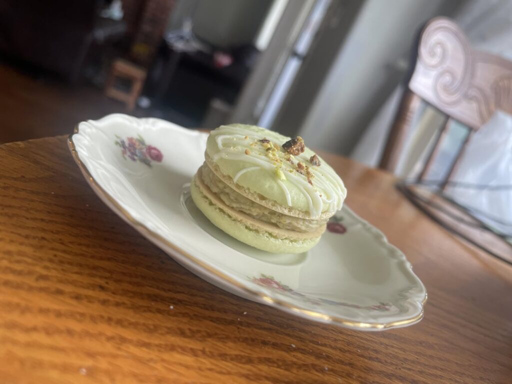 Perfected french macarons, but swiss come out lumpy!