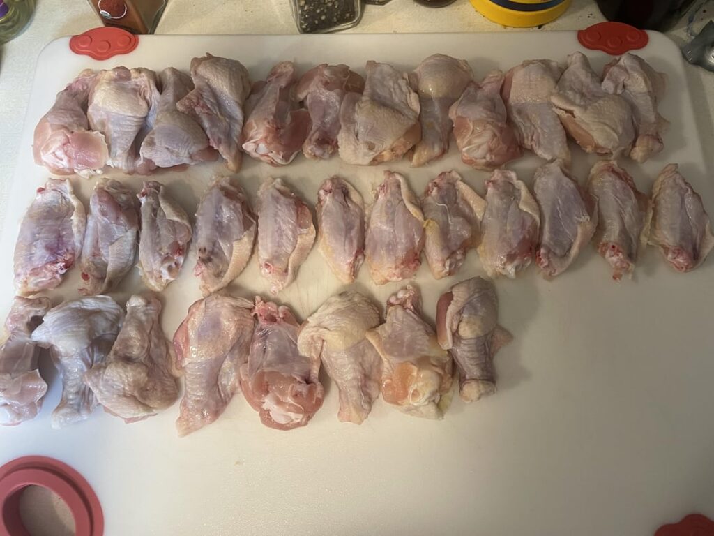 Happy birthday party wing fiasco!!