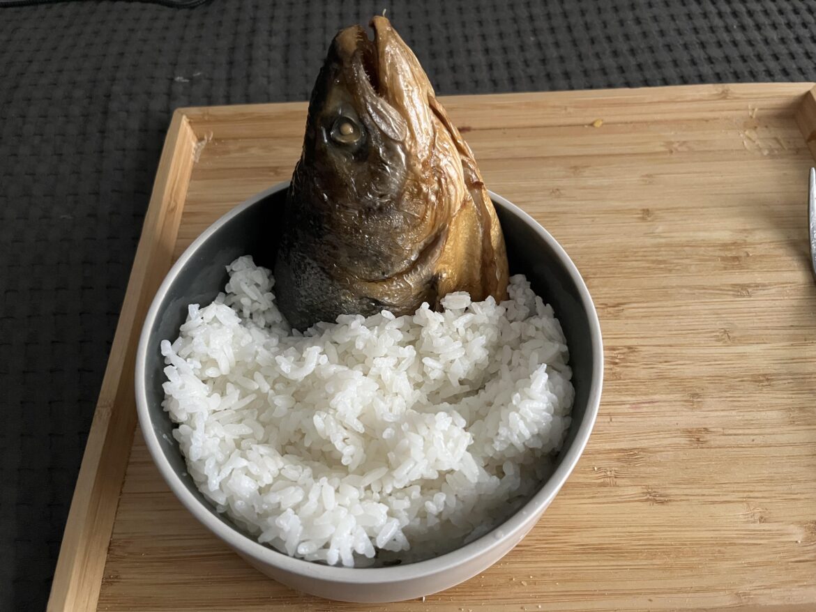 I paid for the whole fish – I’m eating the whole fish