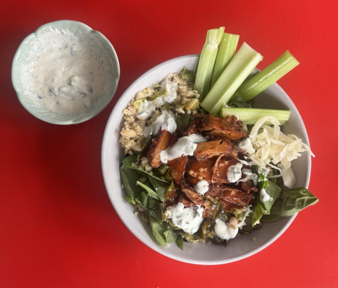 Buffalo “chicken” bowl