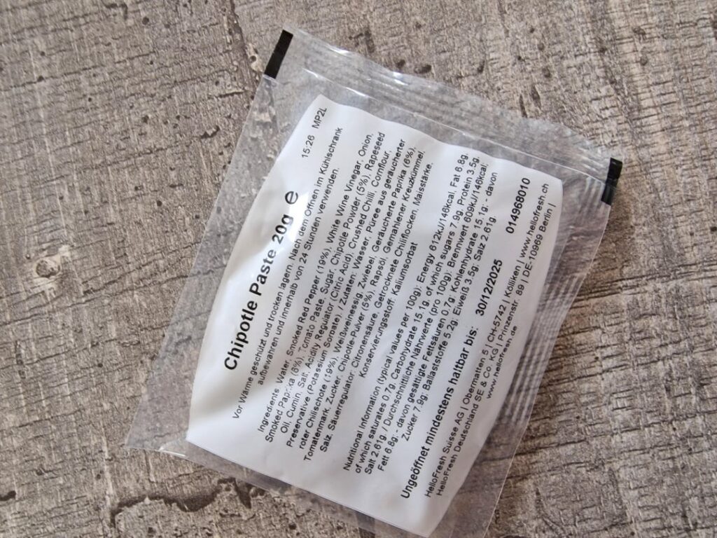 Now new at HelloFresh the imaginary sauce