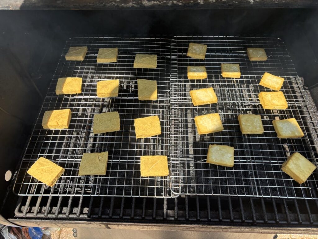 Smoked tofu