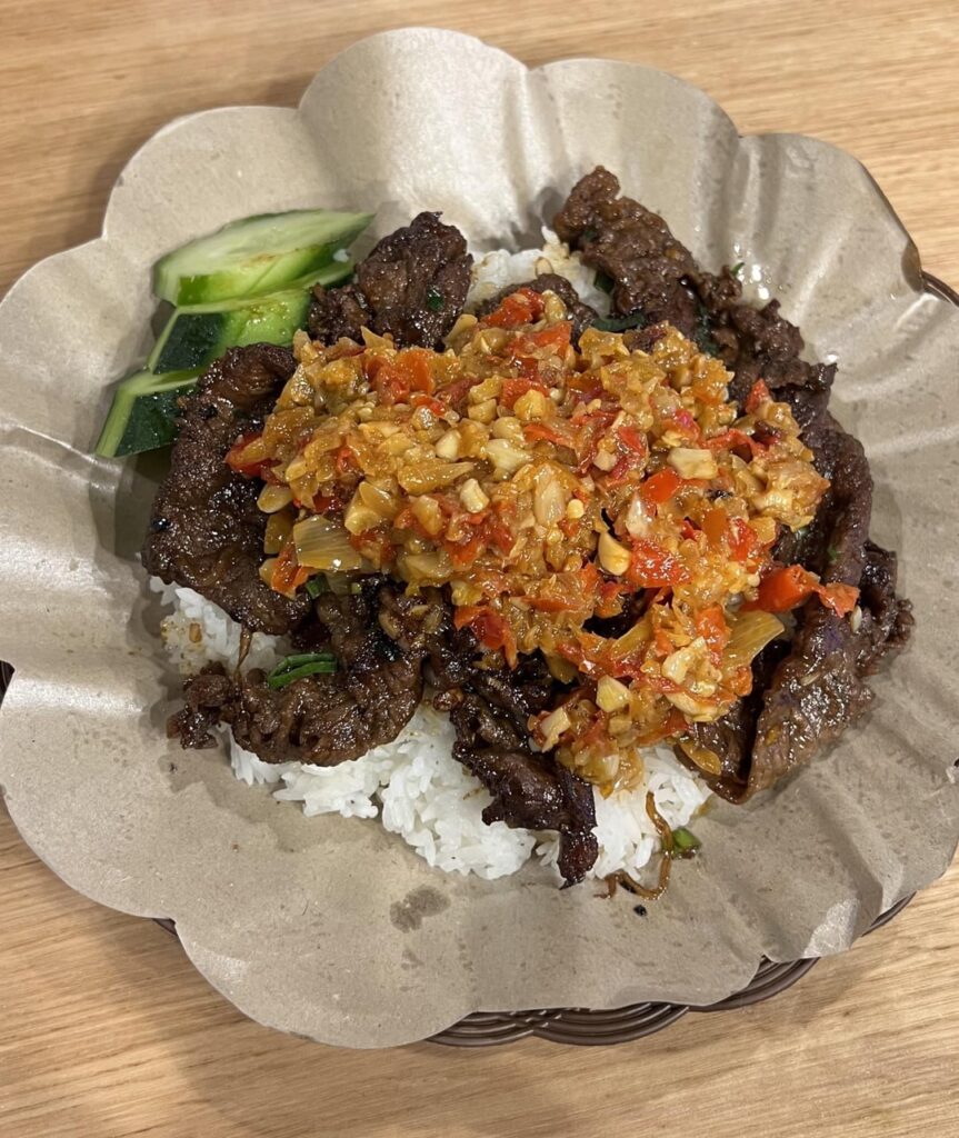 Beef Brisket Sambal Bawang
