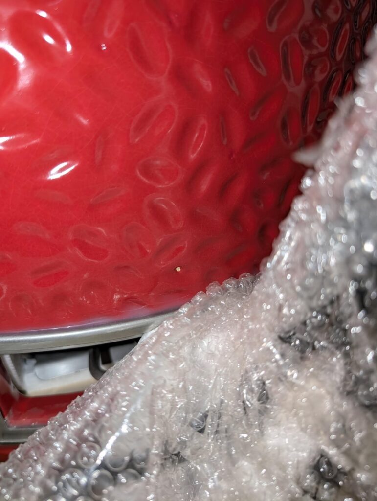 Damaged during shipping