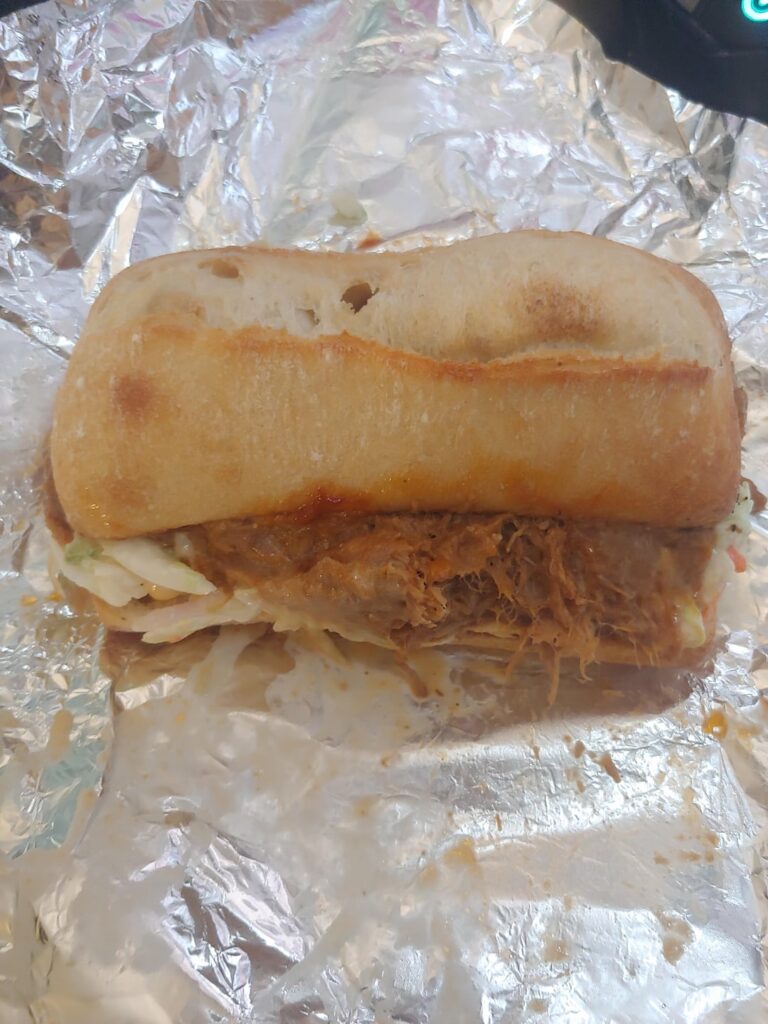 The Friendly Butcher - Pulled Pork Sandwich