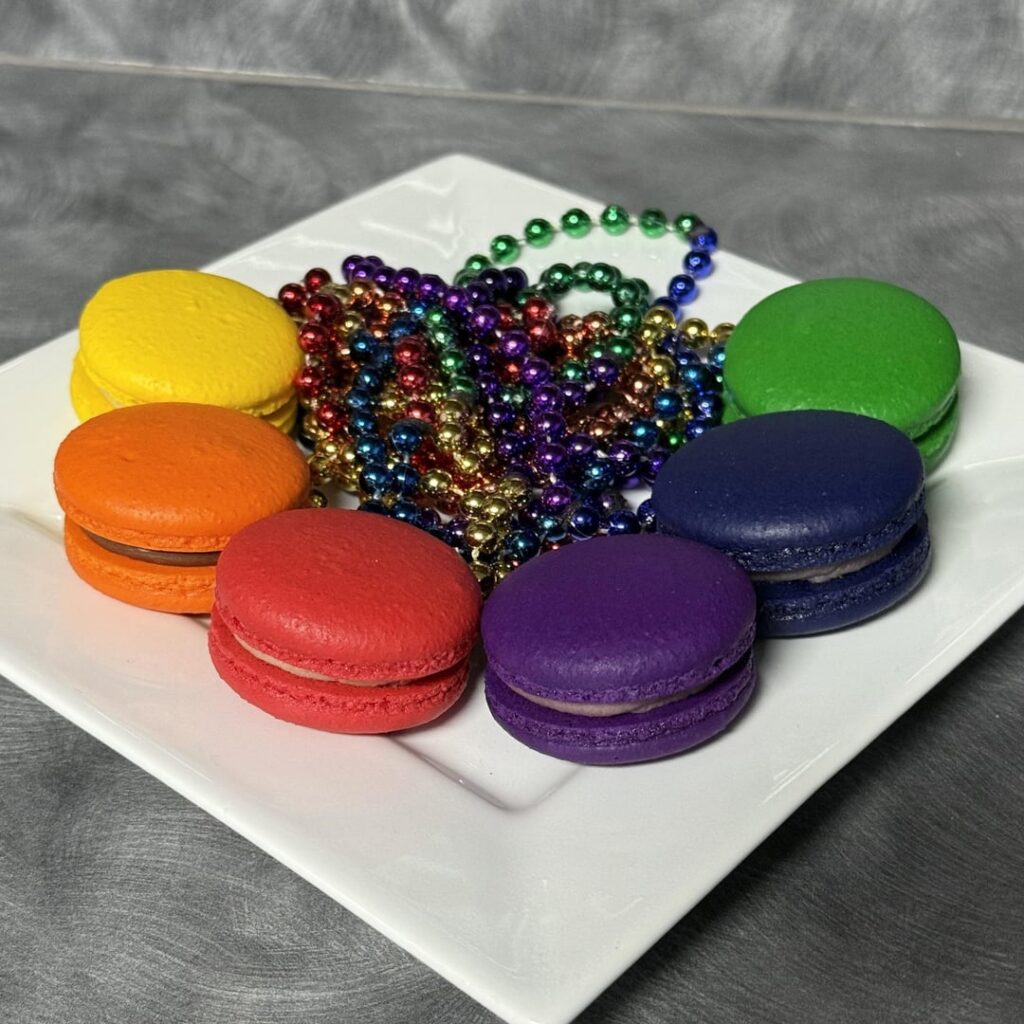 Pride/rainbow macarons Pride/rainbow macarons