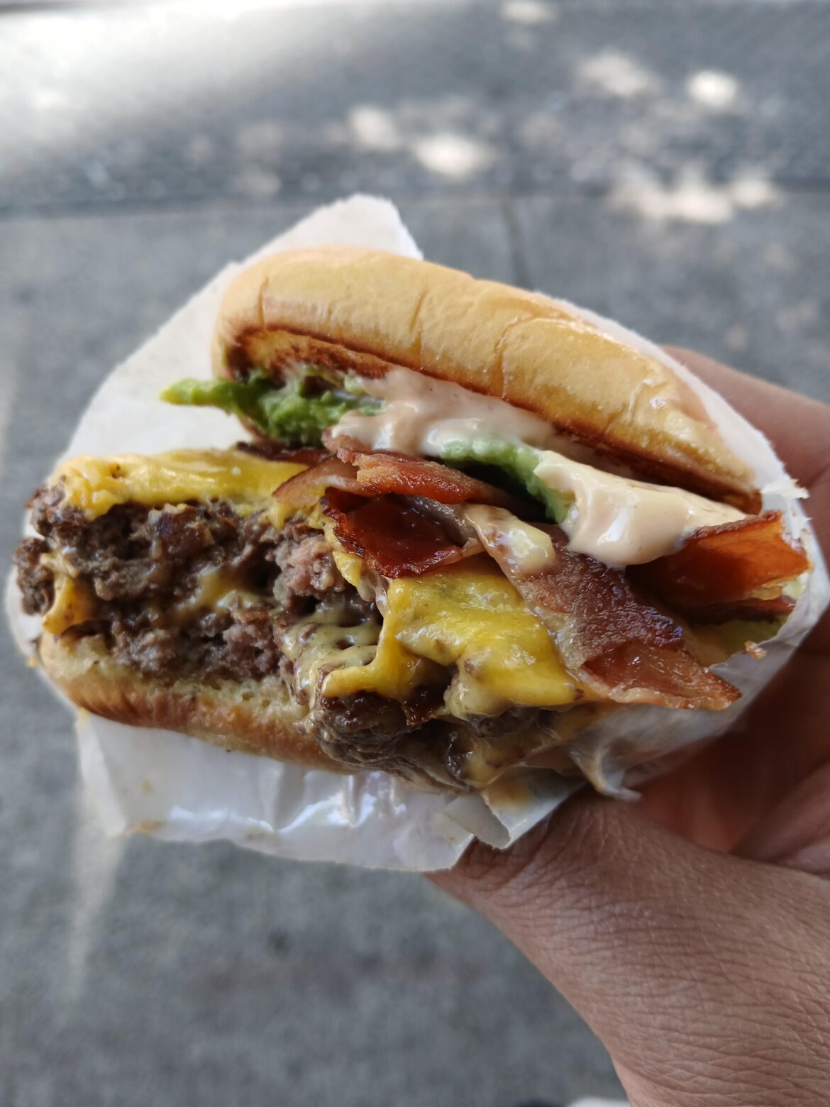 Shake Shack burgers are pretty good ngl