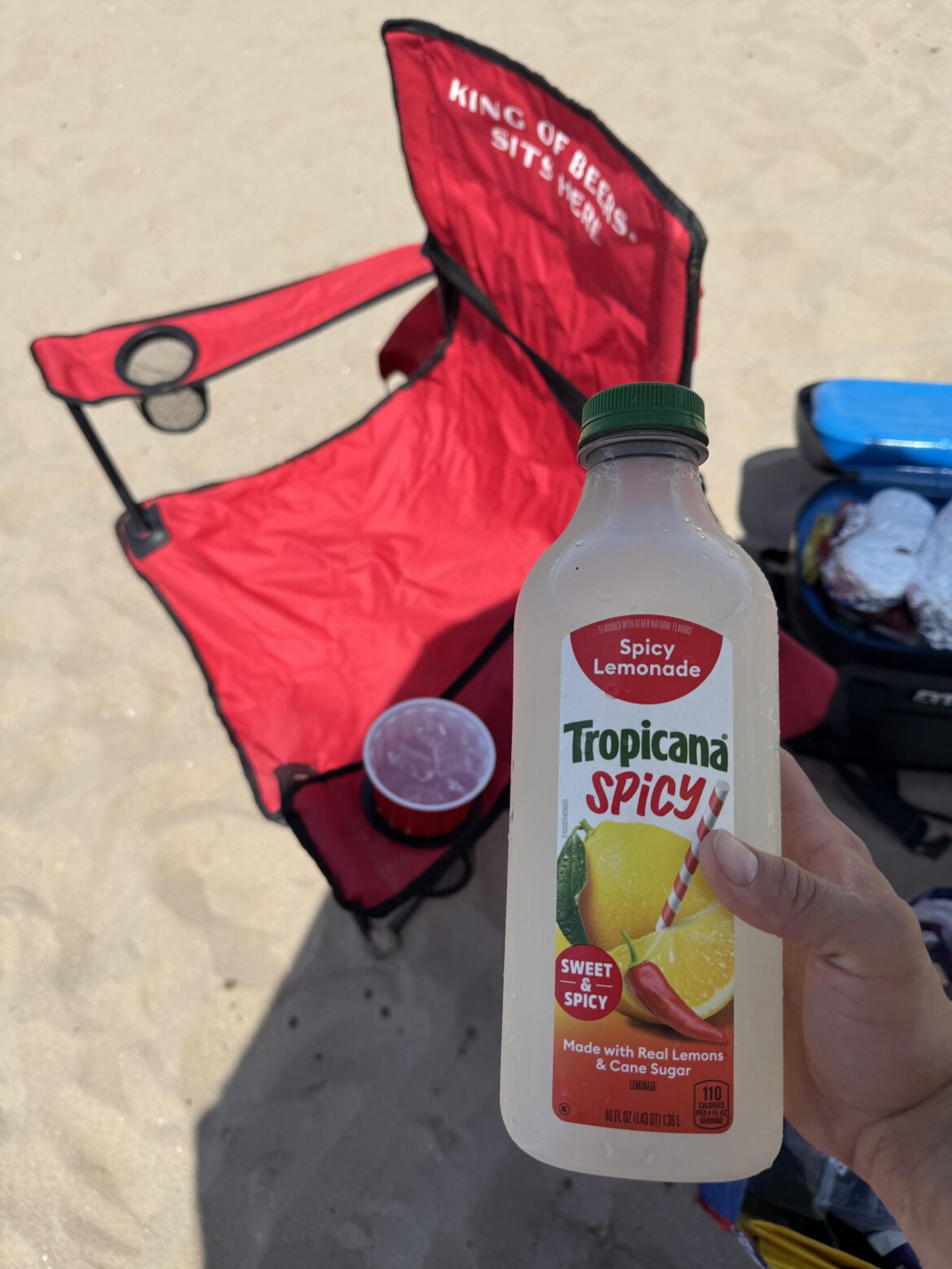 I only have myself to blame for expecting anything more than just a little touch at the end. Heartburn after though which isn’t usual for me with lemonade.