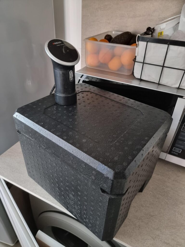 My sousvide container