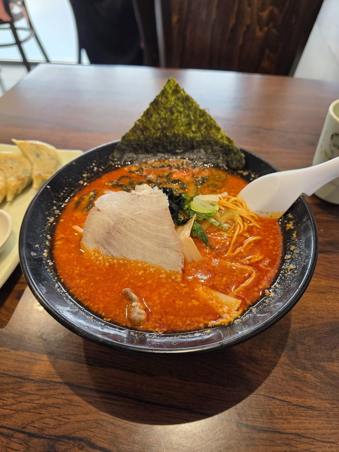 Was battling a head cold so I asked the waitress to make the ramen as spicy as they could. I was presented with a comforting bowl of lava.