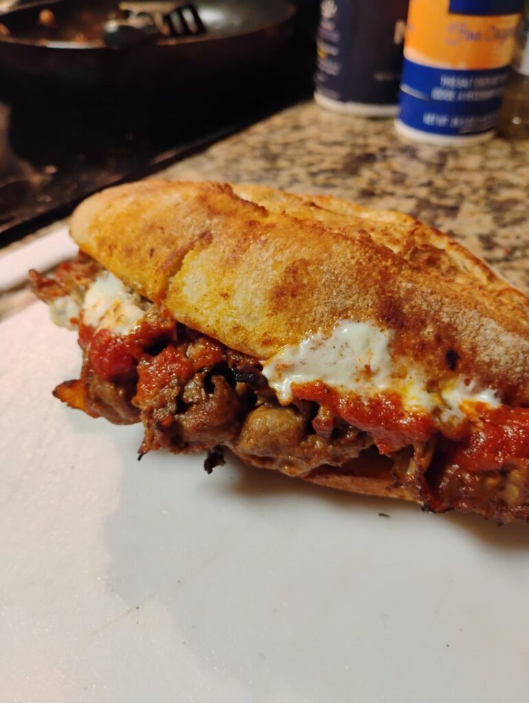 Pizza Cheesesteak!! Pizza Cheesesteak!!