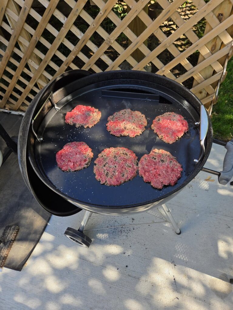 First time making smash burgers on the flat top