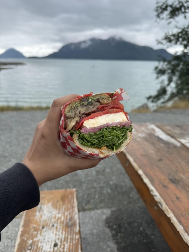 Drove for an hour to try this veggie sandwich