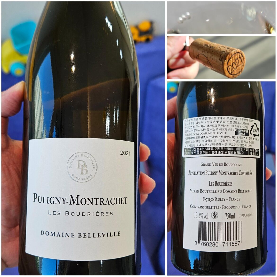 Domaine Belleville, Puligny-Montrachet, Les Boudrieres, 2021
