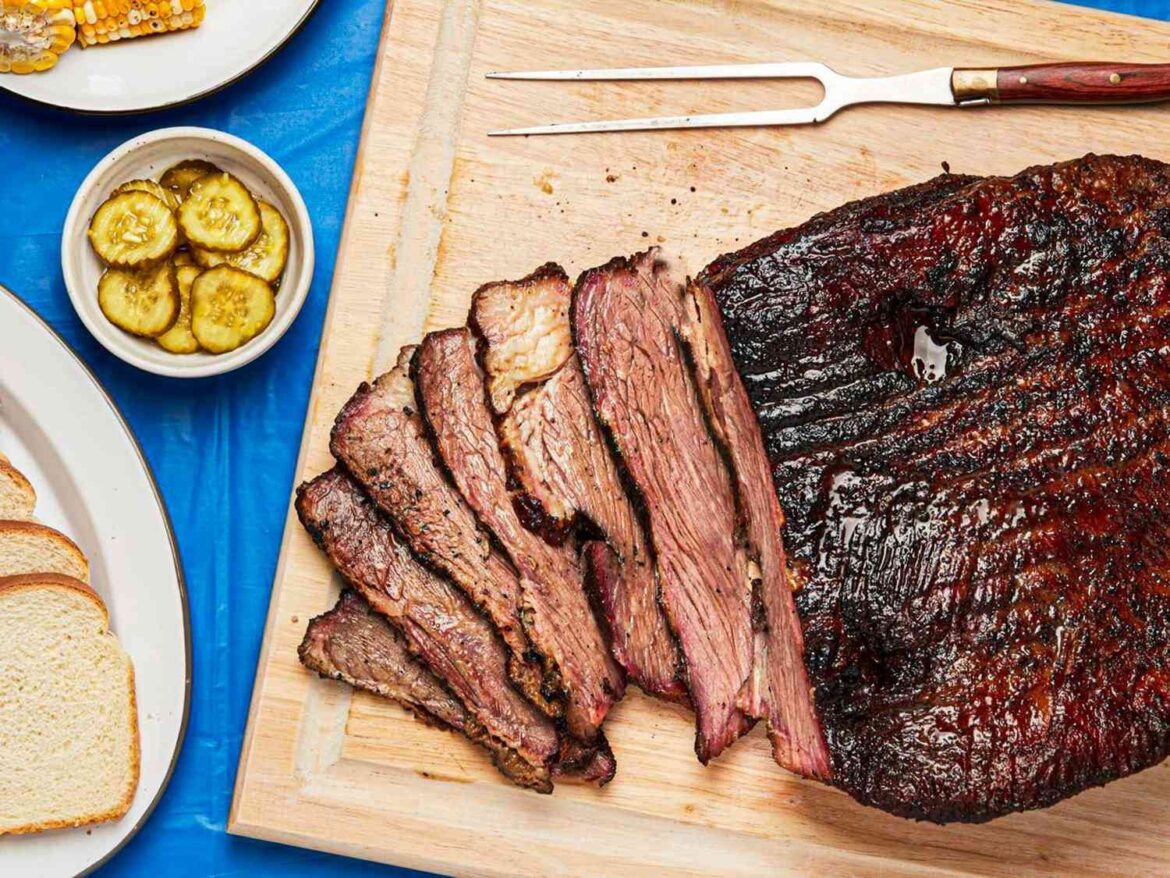 12 hours in the BBQ, ruined in 12 seconds. That poor brisket was cut like Edward Scissorhands having a panic attack.