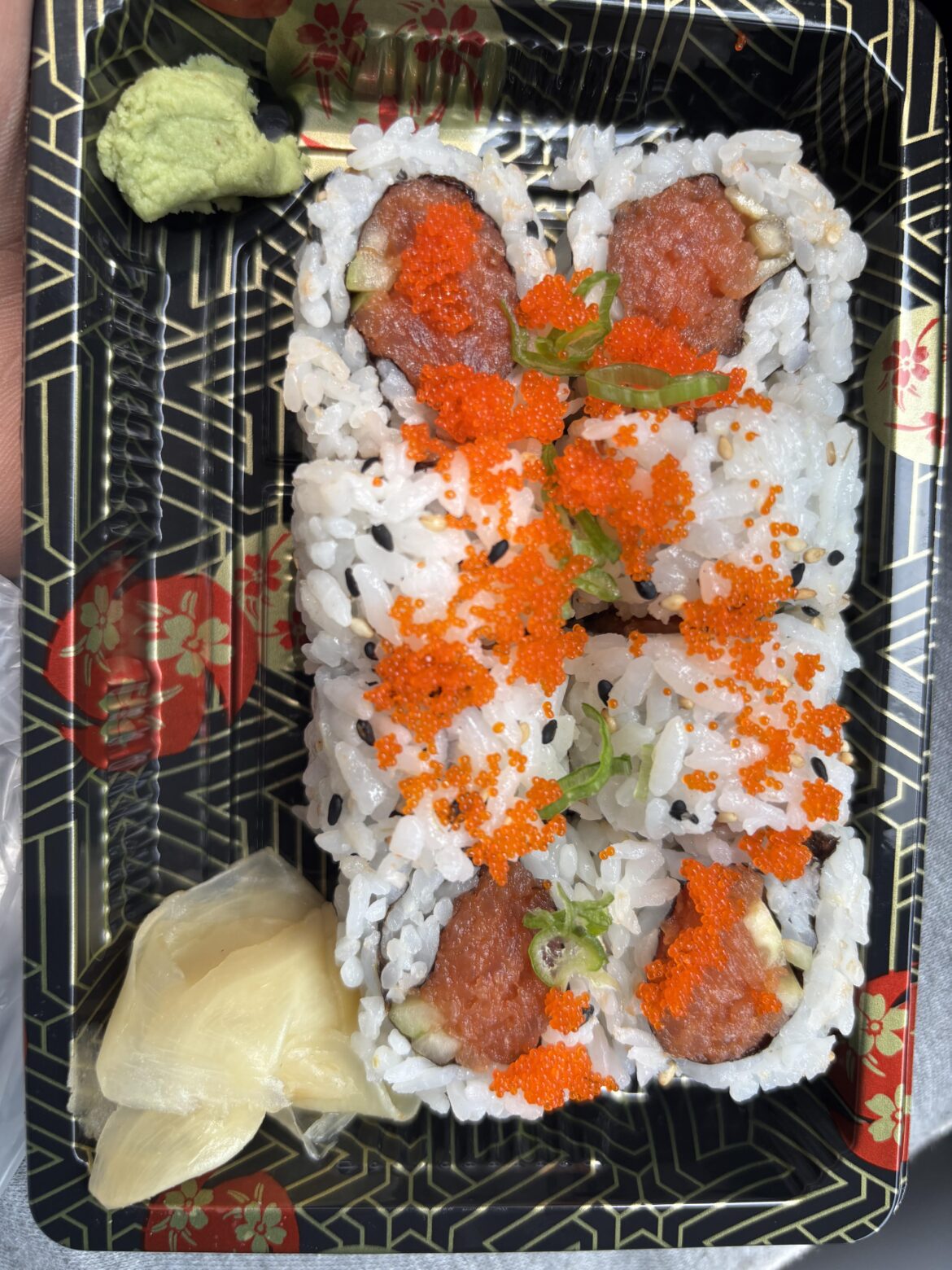 What are there little orange balls?