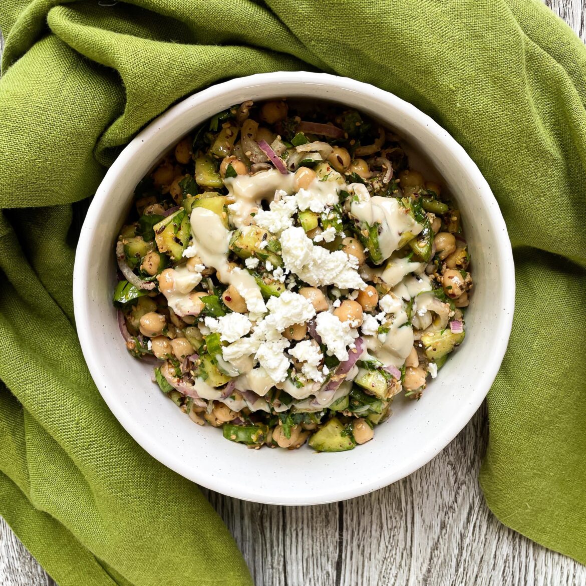 Mediterranean Chickpea Salad Mediterranean Chickpea Salad