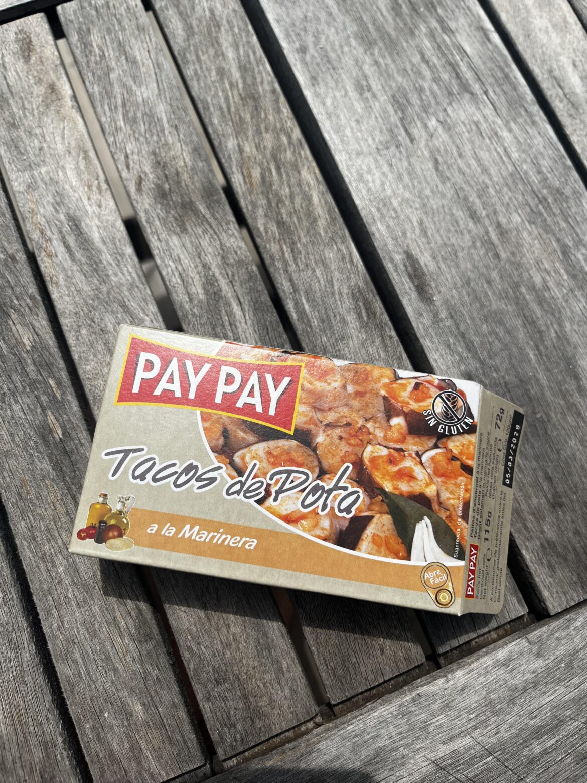 Canned fish on a flight as hand luggage?