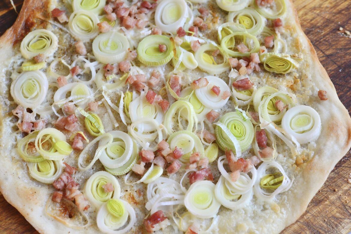 German Pizza (Flammkuchen)