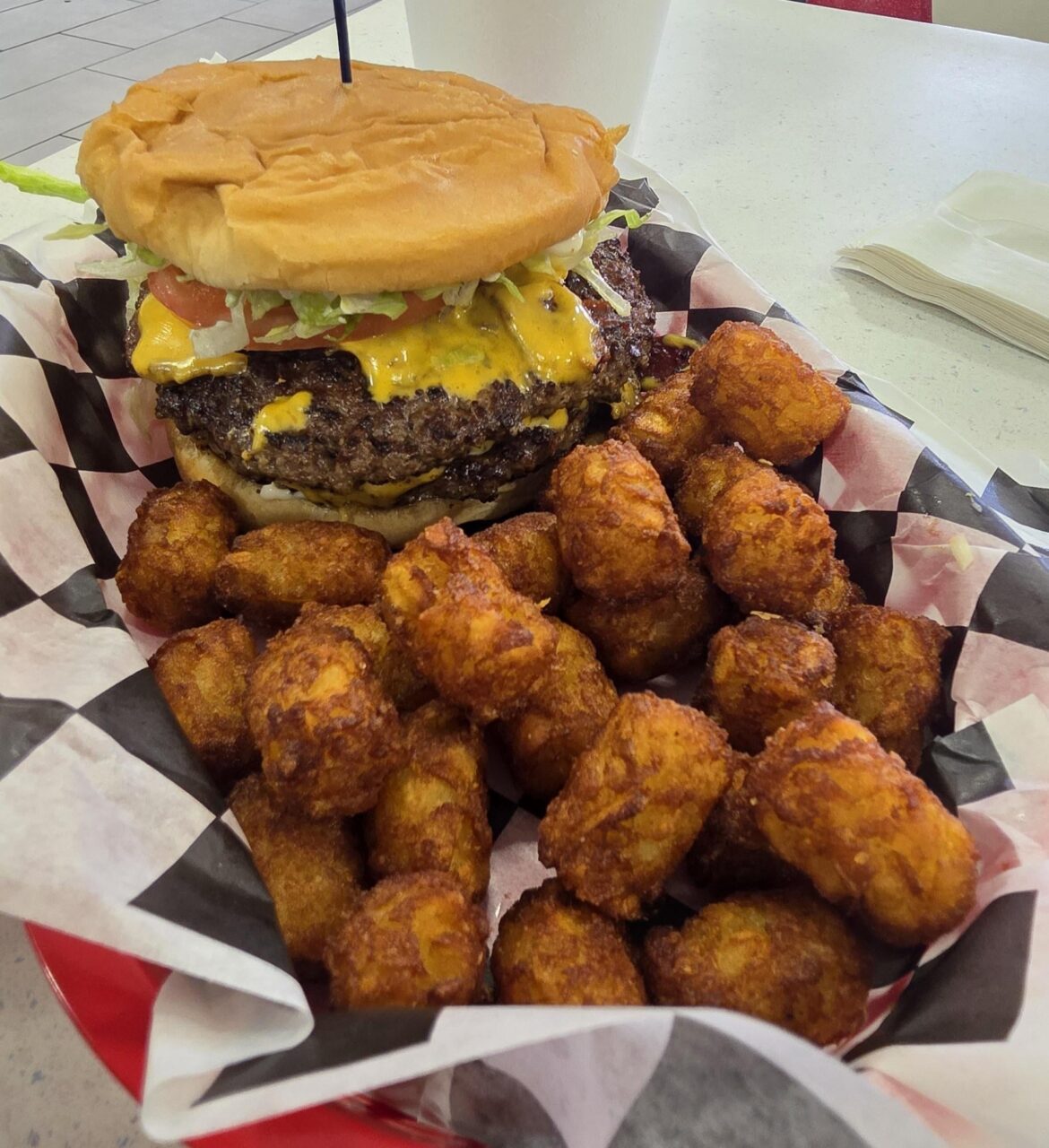 Double Cheese and Tots