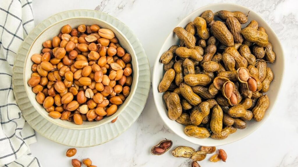 Boiled Peanuts (Slow Cooker Recipe, With or Without Shells)