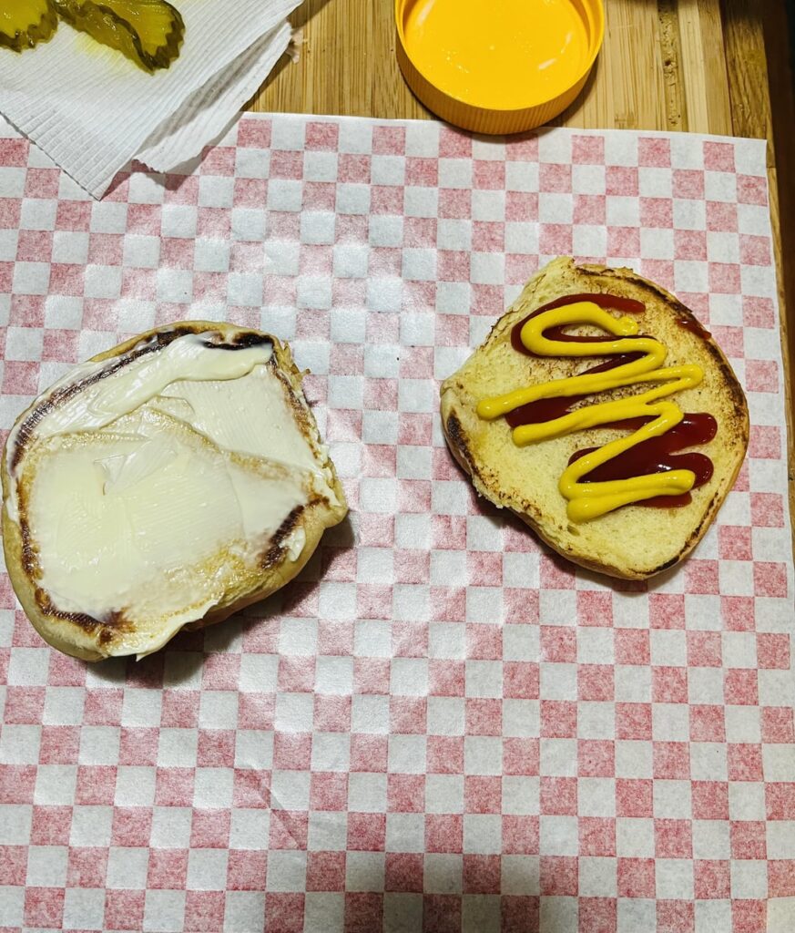 I haven’t made a burger since yesterday