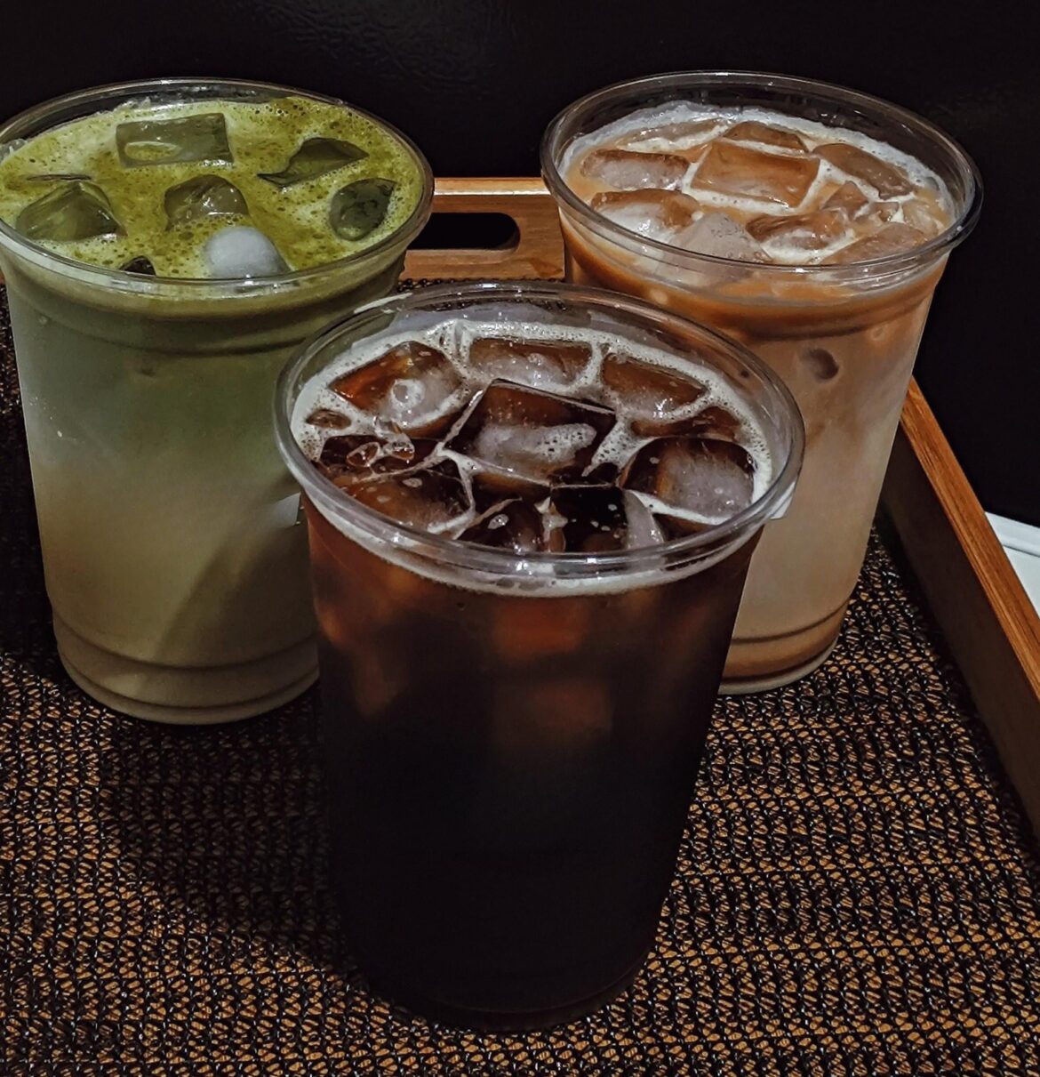 Chillin’ with the ultimate trio: matcha, latte, and cold brew. 🍵☕❄️ Which one’s your pick for today’s escape?